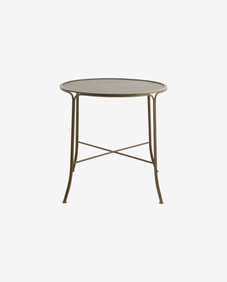 Nordal - OLIVO havebord, ø75 - grøn - Ø75 Ã H74 cm